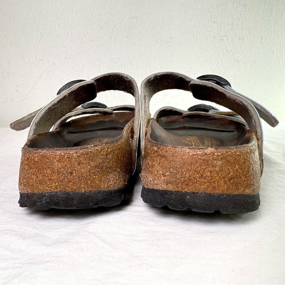 BIRKENSTOCK Papillion Jerry J. Garcia Arizona Leather Sandals Double Strap 37 6 - Picture 7 of 16